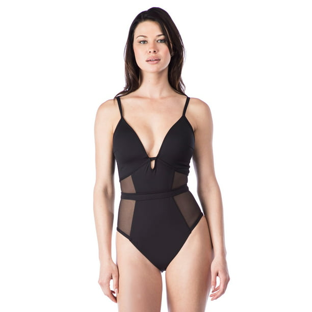 Kenneth Cole Hall of Fame Solid Push up One Piece Swimsuit NEW YOU PICK